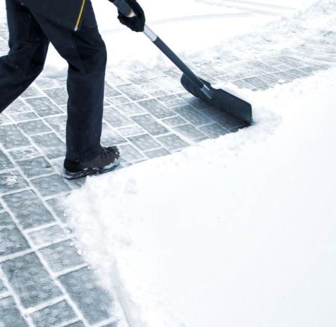 snow shoveling